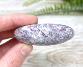 Lepidolite Chunky Palm Stone #6