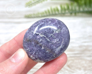 Lepidolite Chunky Palm Stone #7