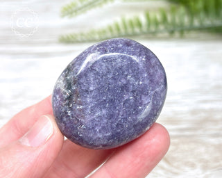 Lepidolite Chunky Palm Stone #7