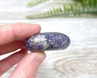 Lepidolite Chunky Palm Stone #7