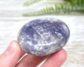 Lepidolite Chunky Palm Stone #8