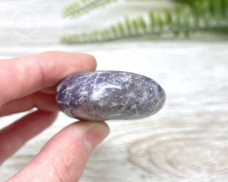 Lepidolite Chunky Palm Stone #8