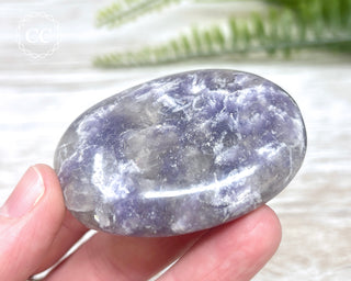 Lepidolite Chunky Palm Stone #1