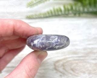 Lepidolite Chunky Palm Stone #1