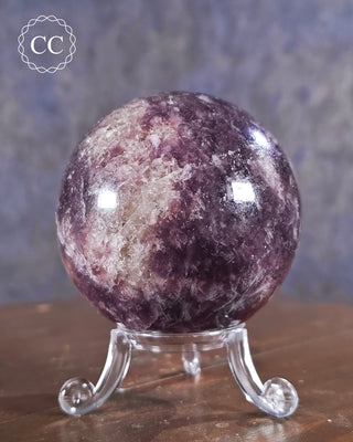 Lepidolite Sphere #1