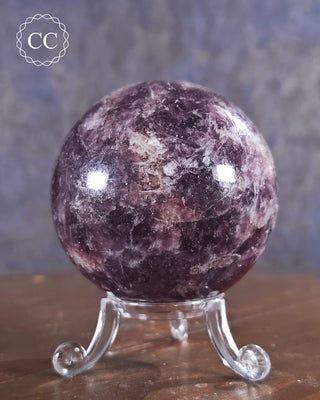 Lepidolite Sphere #1