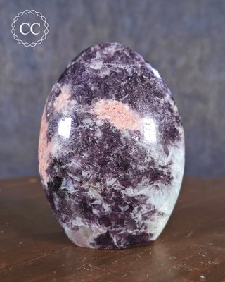 Lepidolite & Pink Tourmaline Freeform #3
