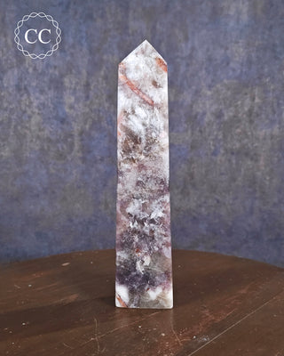 Lepidolite & Tourmaline Tower #1