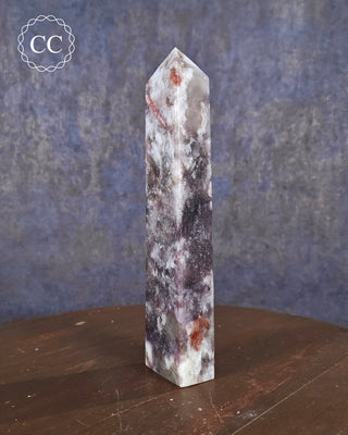 Lepidolite & Tourmaline Tower #1