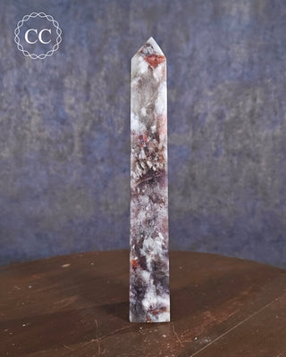Lepidolite & Tourmaline Tower #1