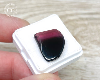 Liddicoatite Tourmaline Slice #10