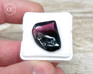 Liddicoatite Tourmaline Slice #10