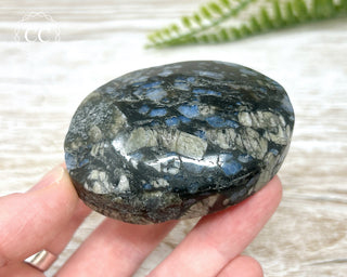 Llanite - Que Sera Chunky Palm Stone #1