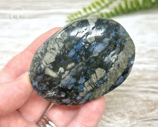 Llanite - Que Sera Chunky Palm Stone #1