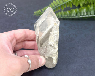 Lodolite Quartz Point #10