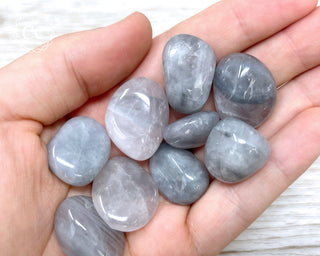 Luna Rose Quartz Tumbled Crystal