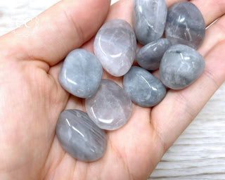 Luna Rose Quartz Tumbled Crystal