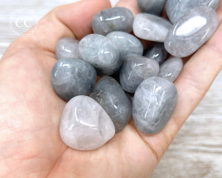 Luna Rose Quartz Tumbled Crystal