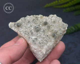 Marcasite on Calcite - Wales #8