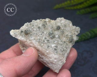 Marcasite on Calcite - Wales #8