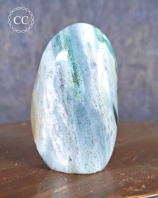 Madagascar Jasper with Pyrite Freeform #1
