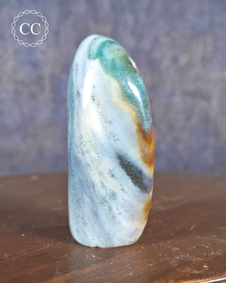 Madagascar Jasper with Pyrite Freeform #1