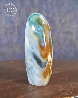 Madagascar Jasper with Pyrite Freeform #1