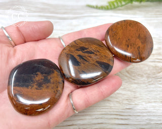Mahogany Obsidian Palmstone