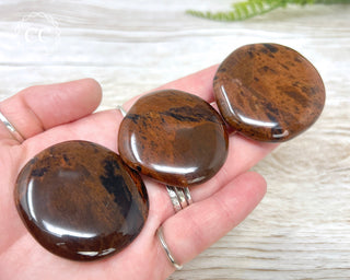 Mahogany Obsidian Palmstone