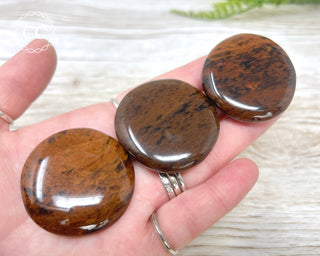 Mahogany Obsidian Palmstone
