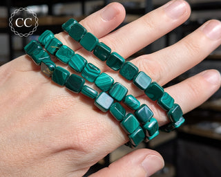 Malachite Beaded Bracelet