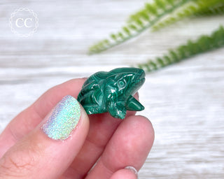 Malachite Polished Frog #1