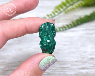 Malachite Polished Frog #1