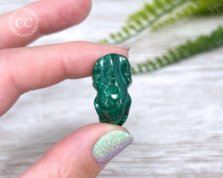 Malachite Polished Frog #1