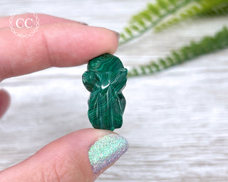 Malachite Polished Frog #1