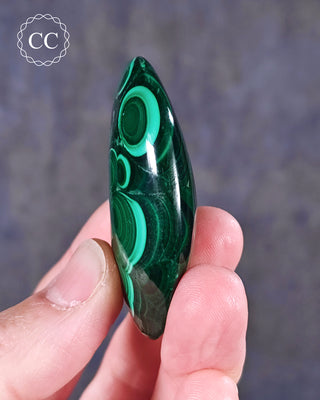 Malachite Palm Stone #3