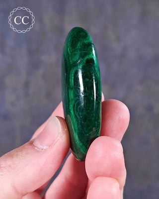 Malachite Palm Stone #5