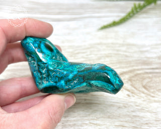 Malachite & Chrysocolla Polished Freeform #1