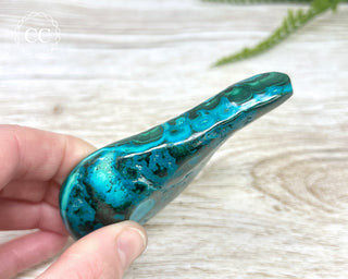 Malachite & Chrysocolla Polished Freeform #2