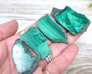 Malachite Polished Slice