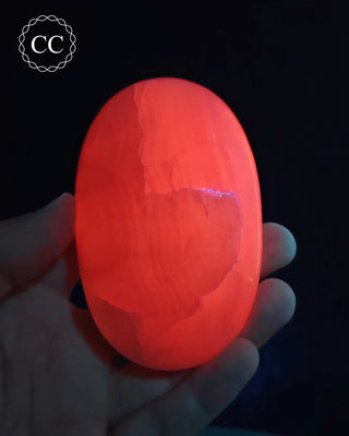 Mangano Calcite Chunky Palm Stone #3
