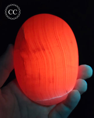Mangano Calcite Chunky Palm Stone #1