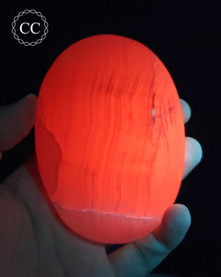 Mangano Calcite Chunky Palm Stone #1