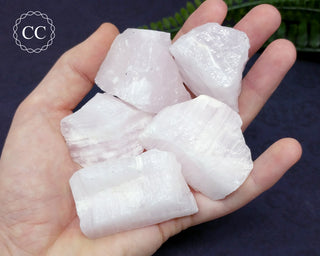Mangano Calcite Raw Crystal