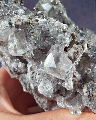 Marcasite and Calcite Specimen - Linwood Mine #3