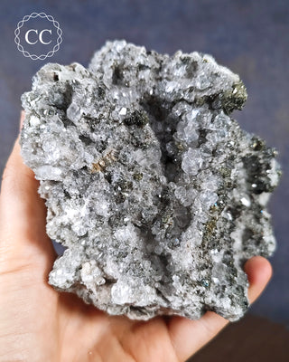Marcasite and Calcite Specimen - Linwood Mine #3