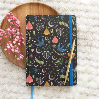 Midnight Bloom Notebook