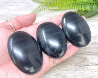 Midnight Lace Obsidian Palmstone