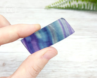 Rainbow Fluorite Slice
