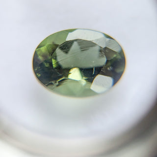 Genuine Moldavite Faceted Gem #2